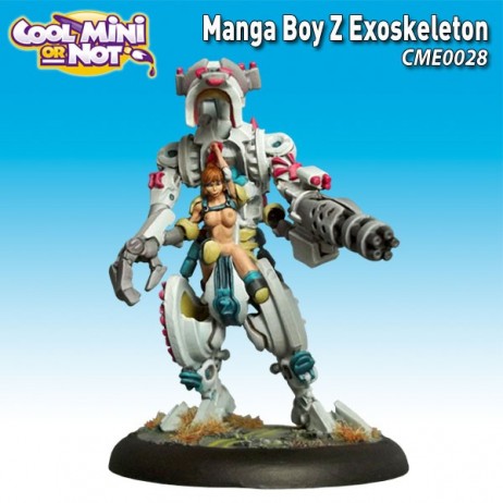 Figurine mangaboyz exosquelette