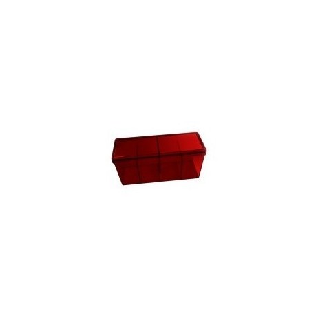Boite de rangement rouge