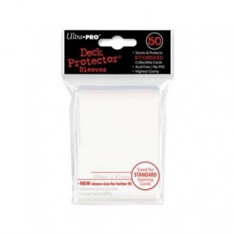 Protèges cartes blanc
