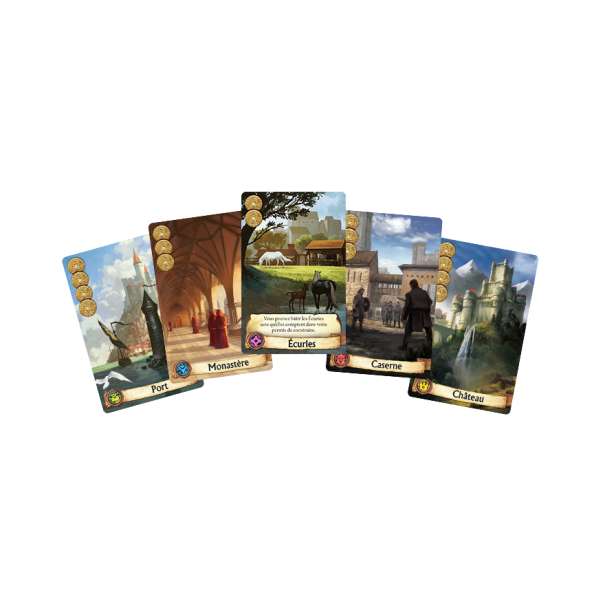 CITADELLES 4 EME EDITION - ASMODEE - Les trésors de Loulette