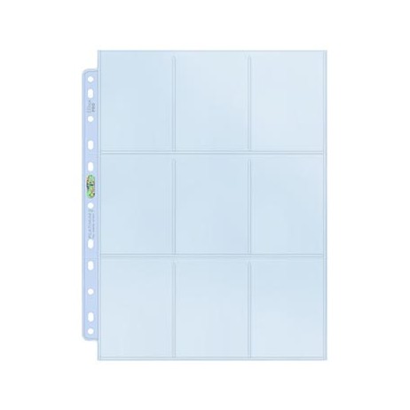 Feuille de rangement 9 cartes luxe