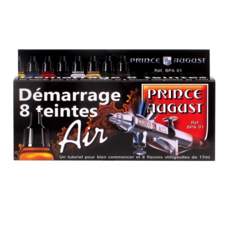 Coffret démarrage aéro 8 teintes