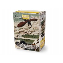 Protèges cartes Dragon shield art "Hunters in the snow"