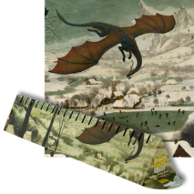 Dragon shield playmat - Hunters in the snow