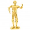 C-3PO d'or Metalearth