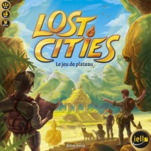 Lost cities le jeu de plateau