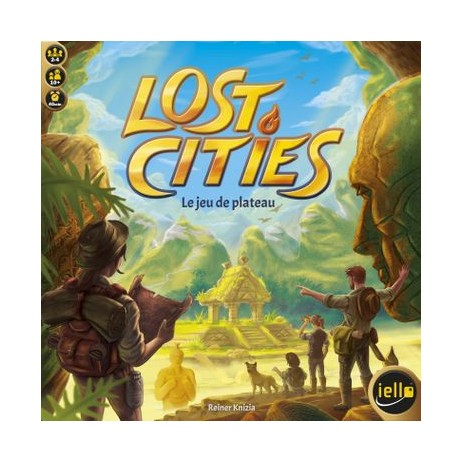 Lost cities le jeu de plateau