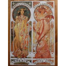 Puzzle 1000pcs Mucha moët et chandon