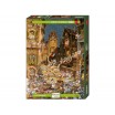 Puzzle 1000pcs By night, romantic town Heye