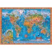 Puzzle 2000pcs Map art The world heye