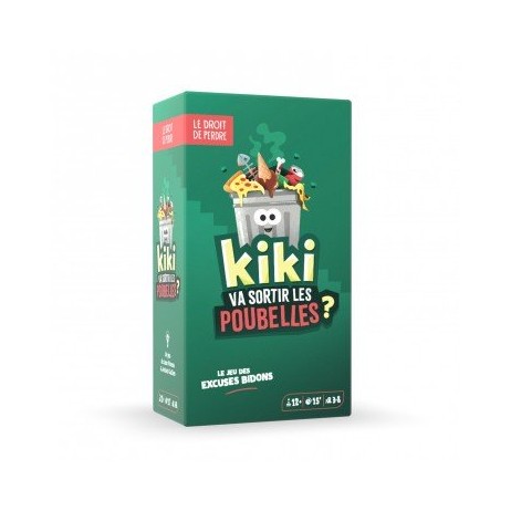 Kiki va sortir les poubelles