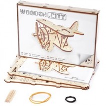 Biplan wooden city