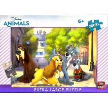 Puzzle 250 p la belle et le clochard