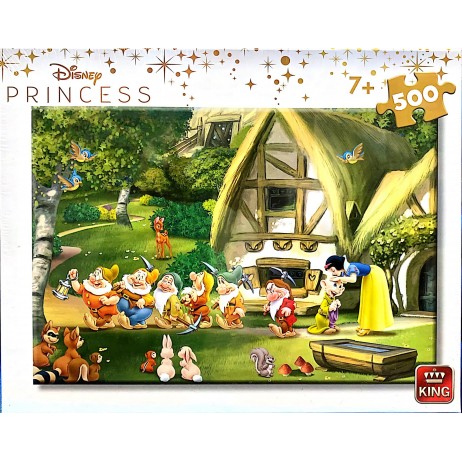 Puzzle 500p blanche neige king