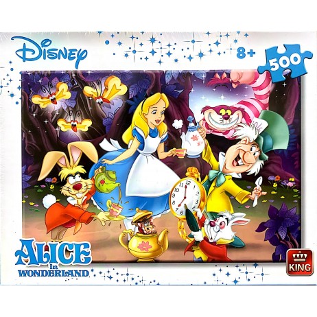 Puzzle 500 p Alice au pays des merveilles