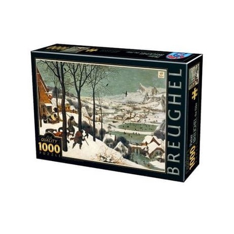 Puzzle 1000 p The Snow Brueghel Le vieux