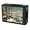 Puzzle 1000 p The Snow Brueghel Le vieux