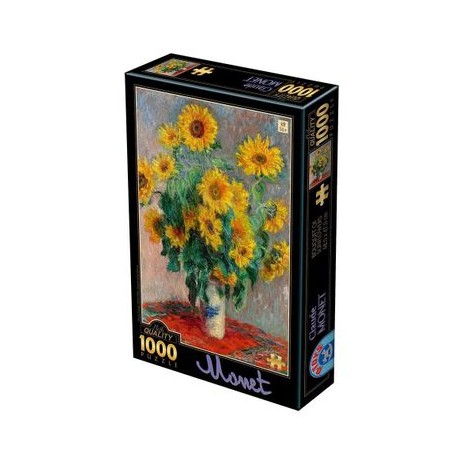 Puzzle 1000 p Bouquets C. Monet