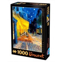 Puzzle 1000 p Terrasse café Van Gogh