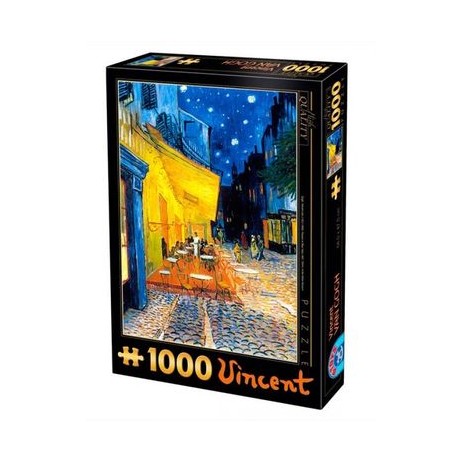 Puzzle 1000 p Terrasse café Van Gogh