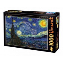 Puzzle 1000 p la nuit étoilée Van Gogh d toys