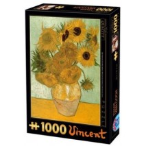 Puzzle 1000 p Tournesols Van Gogh