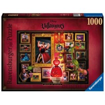 Puzzle Villainous - Reine de coeur 1000p