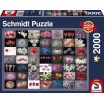 Puzzle 2000p Pensée fleurie