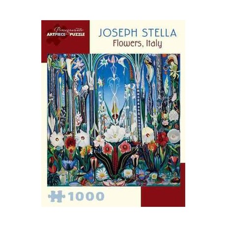 Puzzle 1000 pièces Joseph Stella Flowers Italy