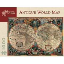 Puzzle 1000 pièces Antique World Map