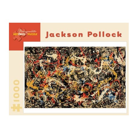 Puzzle 1000 pièces Jackson Polock Convergence