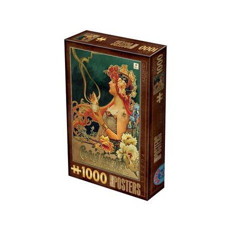Puzzle 1000 p vintage poster chocolat