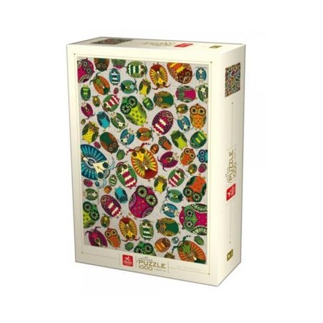 Puzzle 1000 p Pattern Owls D oys