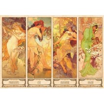 Puzzle 1000pcs Mucha saisons