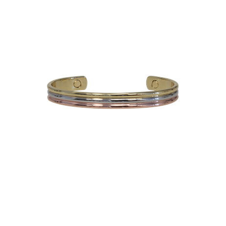 Bracelet cuivre avec aimants jonc