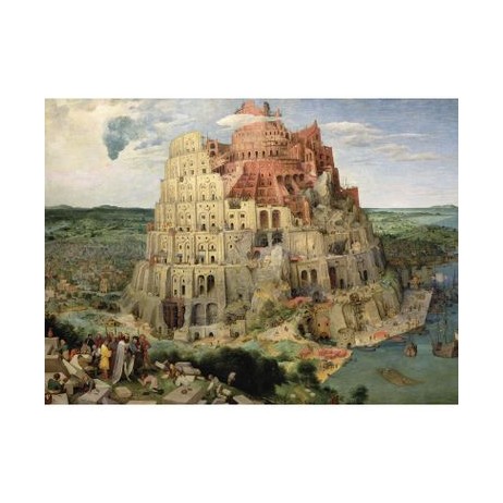 Puzzle 1000p Brueghel - La tour de babel