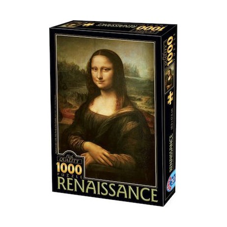 Puzzle 1000p mona lisa vinci renais