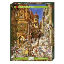 Puzzle 1000p By day romantic town