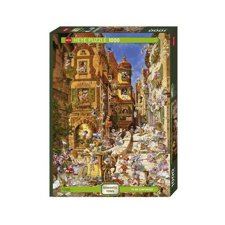 Puzzle 1000p By day romantic town