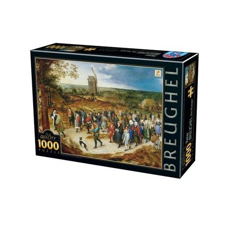 Puzzle 1000 p Mariage Brueghel