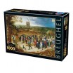 Puzzle 1000 p Mariage Brueghel