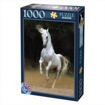 Puzzle 1000 p cheval blanc
