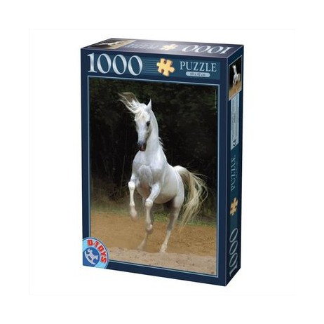 Puzzle 1000 p cheval blanc