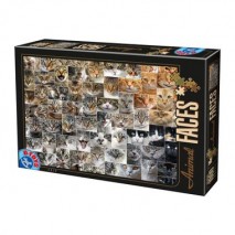 Puzzle 1000 p animal têtes de chats