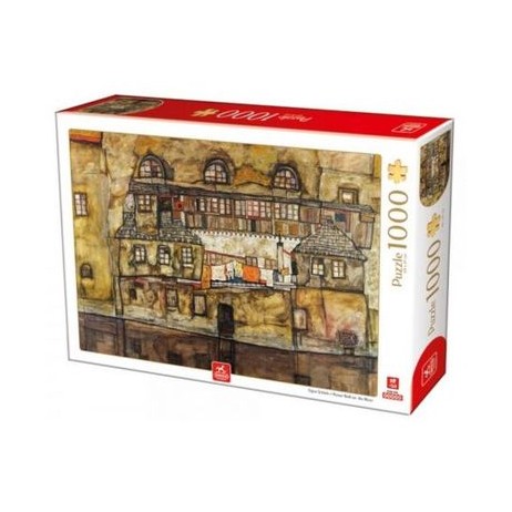 Puzzle 1000 p Egon schiel house d_toys