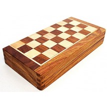 Coffret echecs bois magnétique 25cm