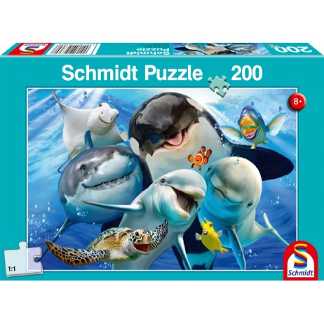 Puzzle 200 p Amis du Monde sous-marin