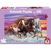 Puzzle 200 p trio de chevaux sauvages