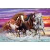 Puzzle 200 p trio de chevaux sauvages