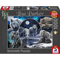 Puzzle 1000p Parker splendides loups